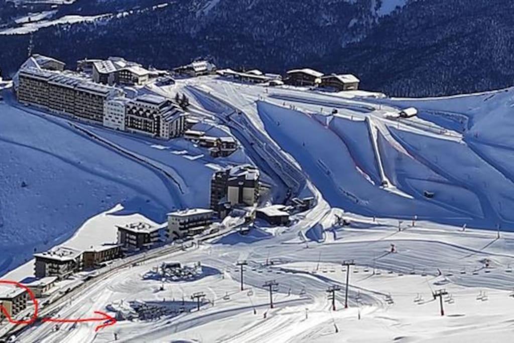 Apartmán Vue Panoramique Sur Les Pyrenees Saint-Lary-Soulan Exteriér fotografie