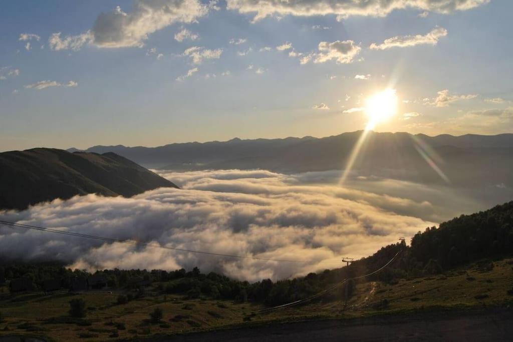 Apartmán Vue Panoramique Sur Les Pyrenees Saint-Lary-Soulan Exteriér fotografie